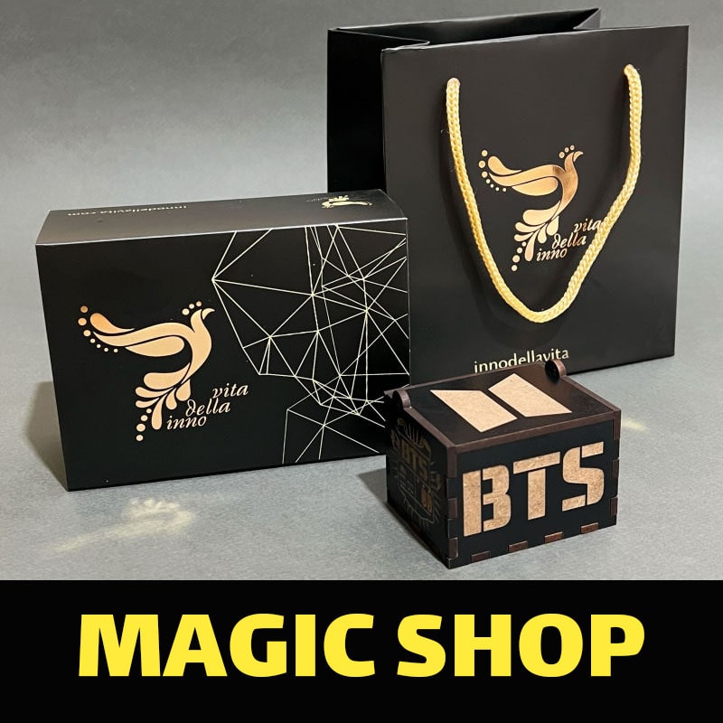 موزیک باکس بی تی اس ملودی مجیک شاپ magic shop برن اینو دلا ویتا