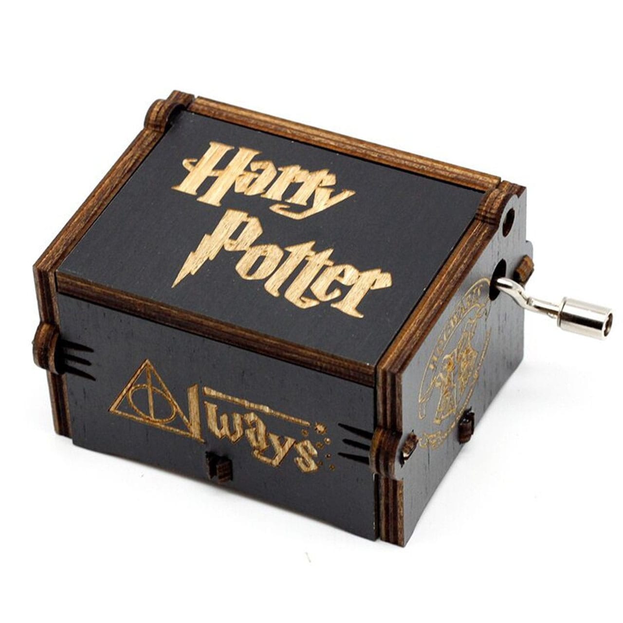 جعبه موزیکال مدل harry potter مدل مجیک رتگ مشکی ویژه هوادارن فیلم هری پاتر