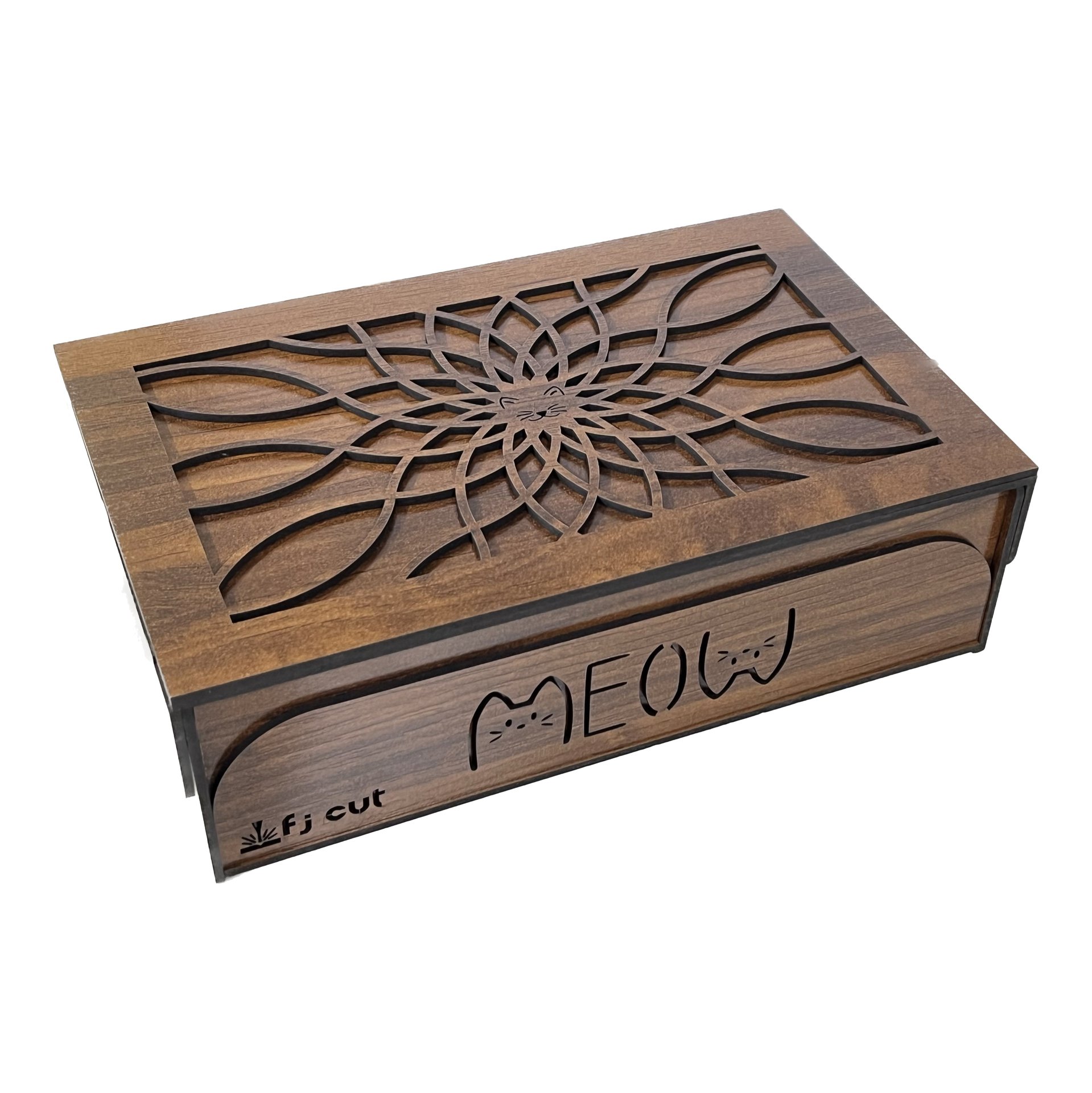 جعبه دمنوش و تنقلات طرح گربه - خرید بی واسطه از تولید کننده