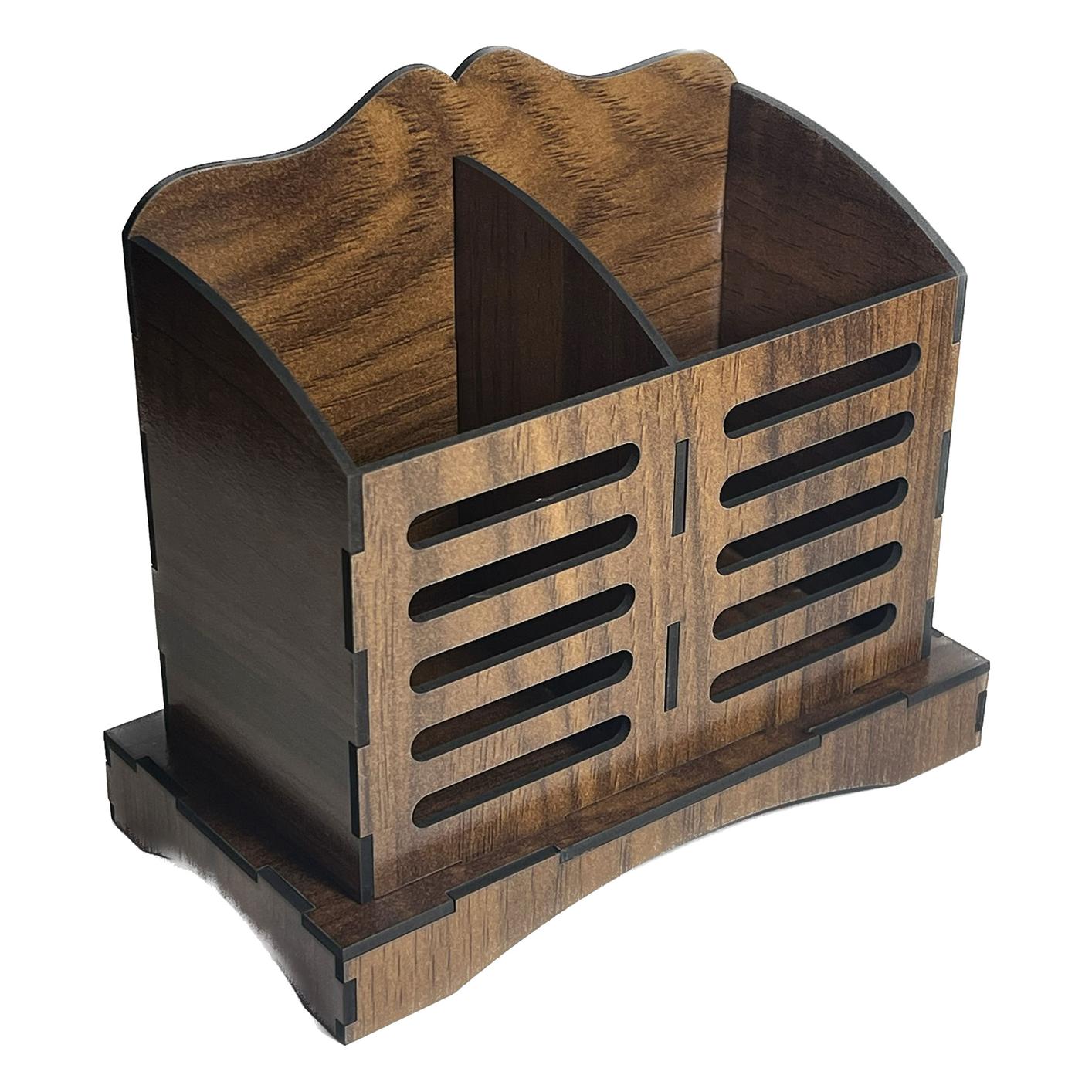 نظم دهنده چوبی رومیزی - مدل جامدادی- خرید بی واسطه از تولید کننده