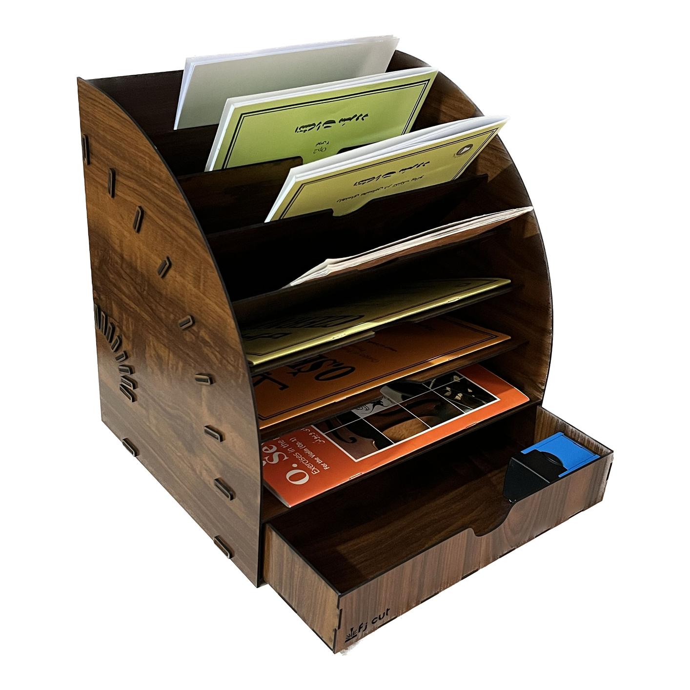 کازیه اداری 7 طبقه ی کشویی مدل نیم دایره - خرید بی واسطه از تولید کننده